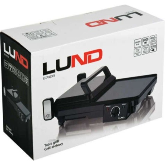 Електрически грил-тостер LUND, 2000 W